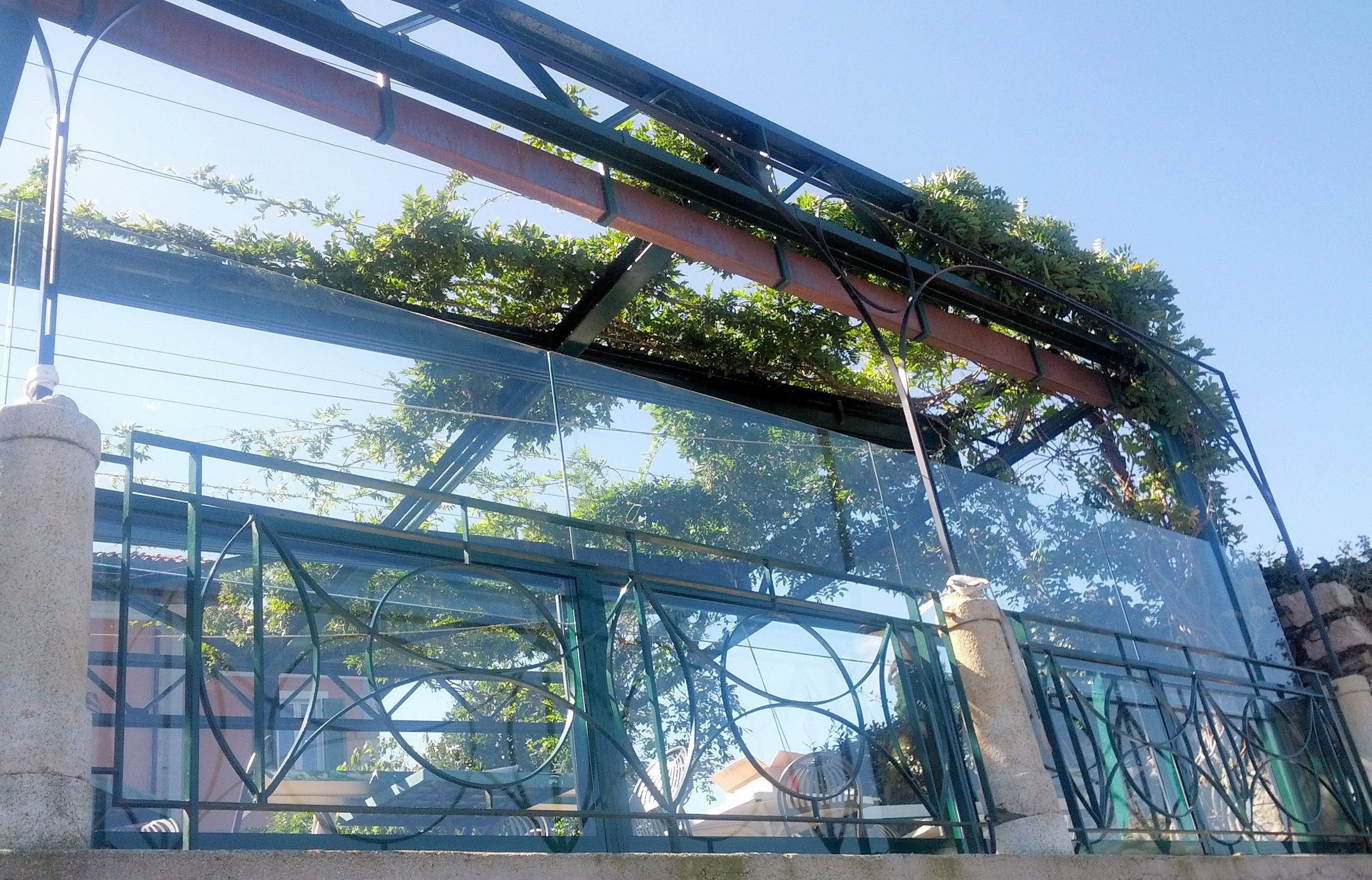 Алюминиевый и стеклянный экран dehors GM MORANDO Bellavista System ARCH-00015351 - Вид №12