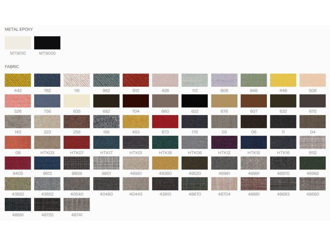 Ткань спиц поворотный стул с подлокотниками Ersa ARCH-00070621 - Вид №1