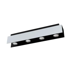Спот светодиодный Eglo Viserba 97397, 8 м², теплый белый свет, цвет черный/серый 82026191 STLM-2040855