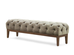 Бархатная мягкая скамейка