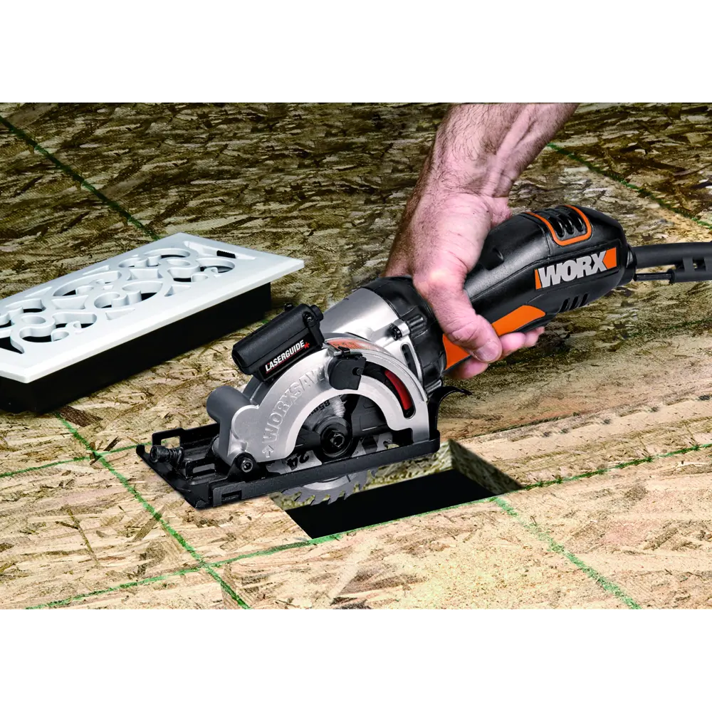 Мини-пила циркулярная погружная Worx WX426, 400 Вт, 85 мм STLM-2096085 - Вид №8