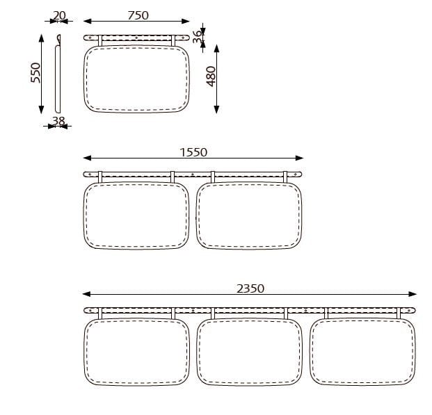Акустическая панель Glimakra of Sweden HILJA ARCH-00119490 - Вид №11
