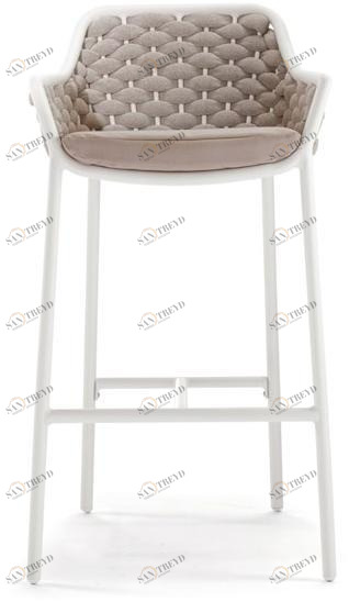 MOBIKA GARDEN Табурет садовый высокий алюминиевый с подлокотниками Split sun-id-1501433