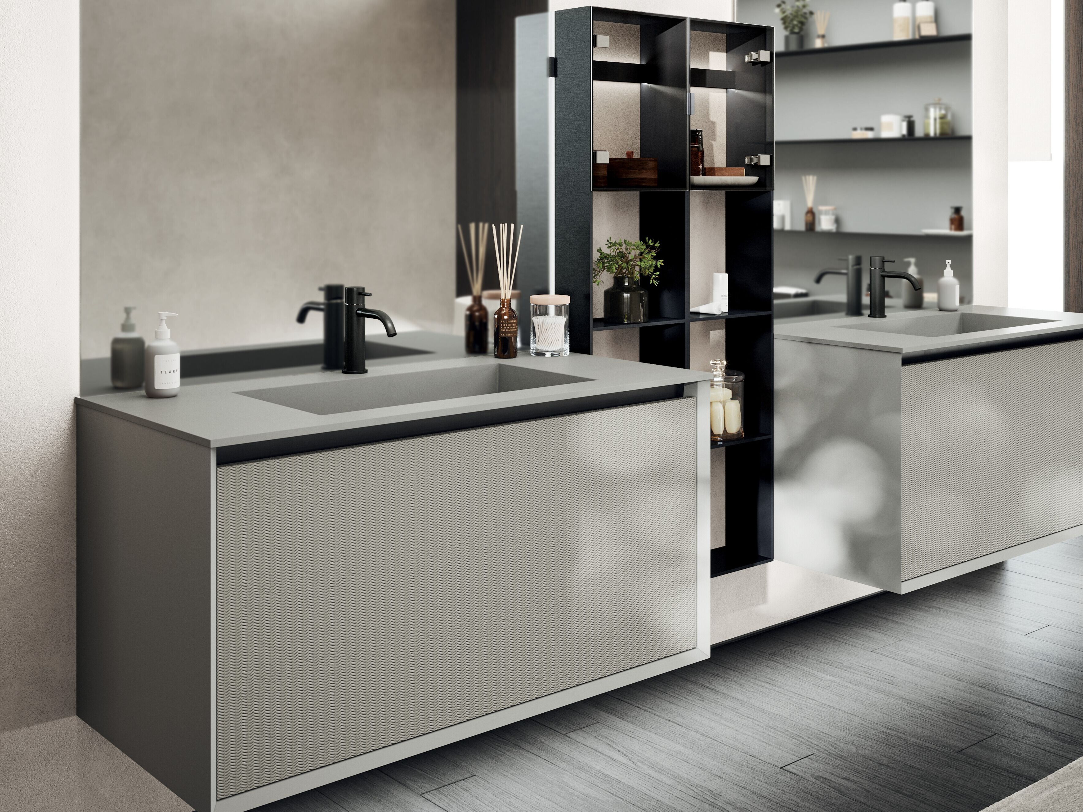 Полная мебель для ванной комнаты OASIS Smartcode ARCH-00147382