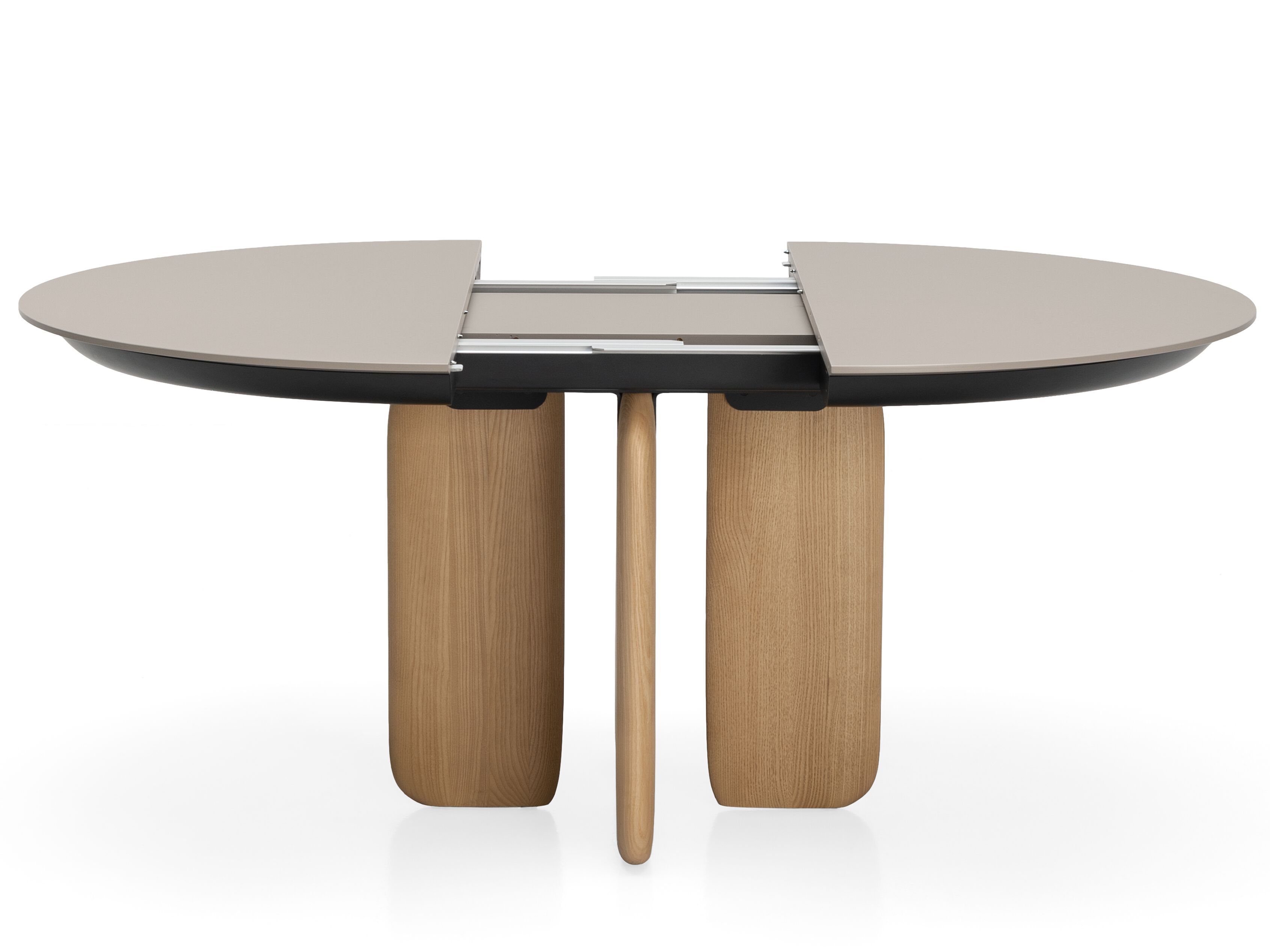 Круглый выдвижной стол из МДФ Kristalia лопата ARCH-00001099 - Вид №1