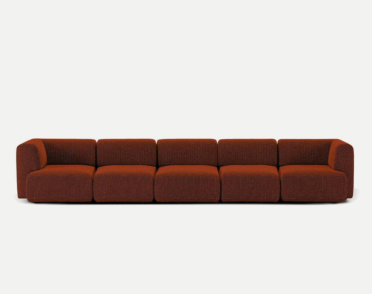 Модульный диван из хлопка SANCAL ARCH-00014389 - Вид №9