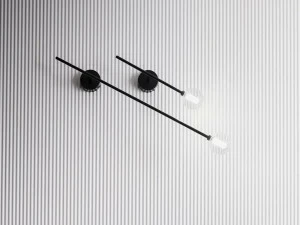 Capo d’Opera Бра с прямым светом из металла Brillo