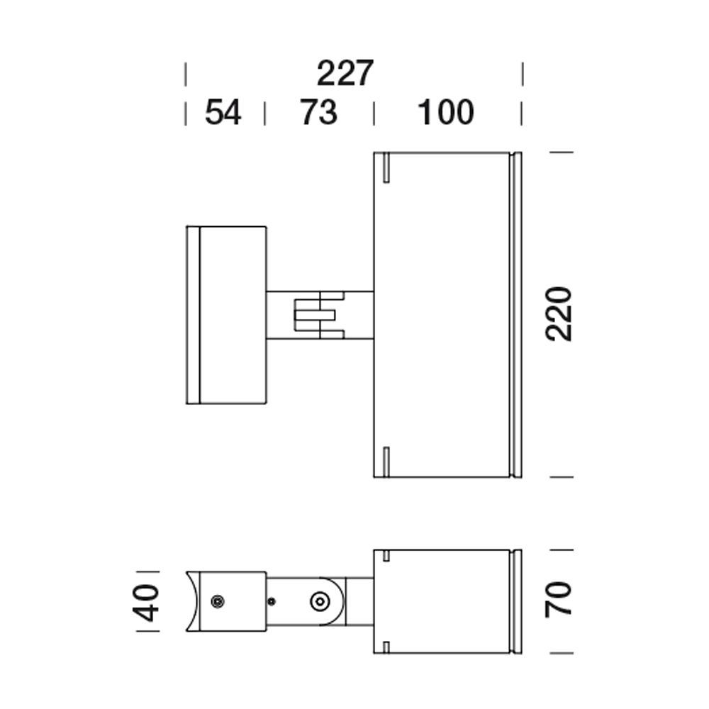 8720668 Уличное освещение  Platek TARGET LARGE Su palo  TARGET LARGE On pole - 16 LED 4000K 48°  - Вид №2