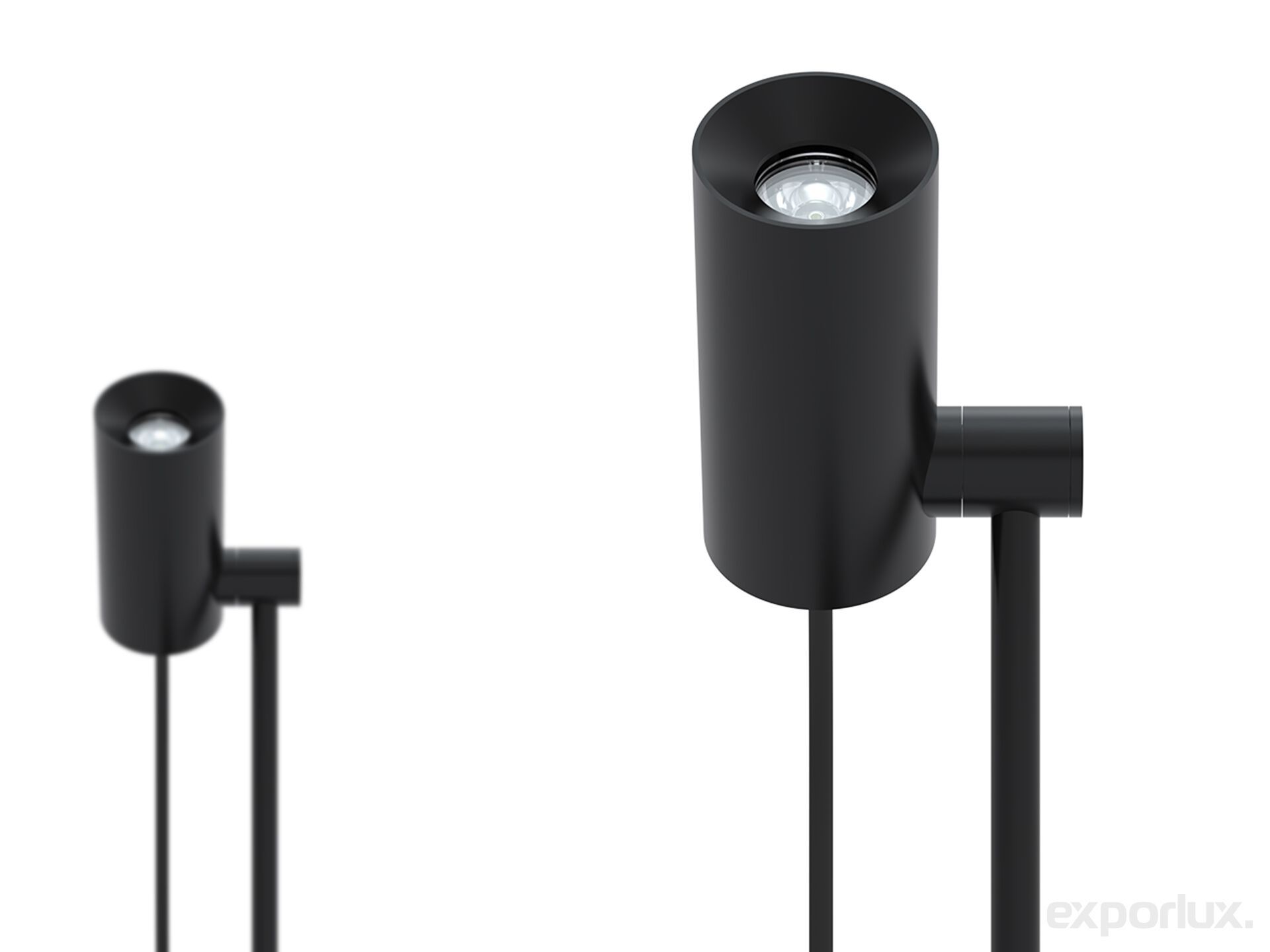 Термокрытый алюминиевый регулируемый светодиодный наружный прожектор Exporlux TUBE ARCH-00031661 - Вид №3