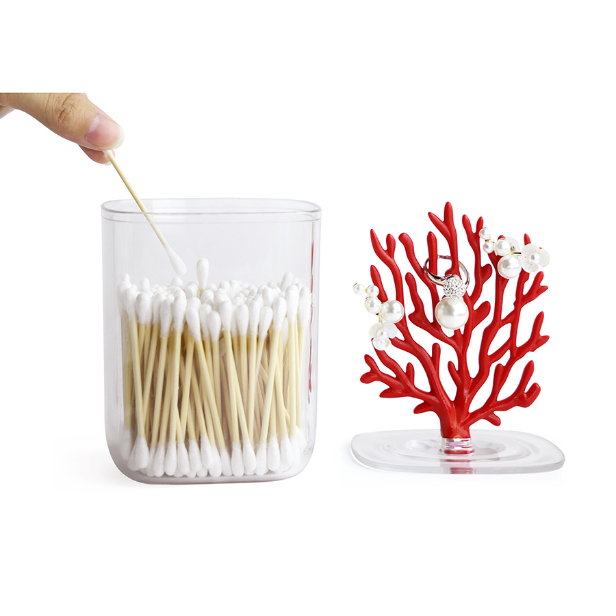 QL10336-CL-RD Органайзер coral красный Qualy  - Вид №6