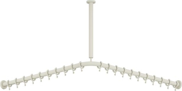 801.34B1461 Карниз с потолочным подвесом HEWI Edition matt | Polyamid  - Вид №3