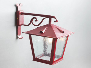 Открытый железный настенный светильник