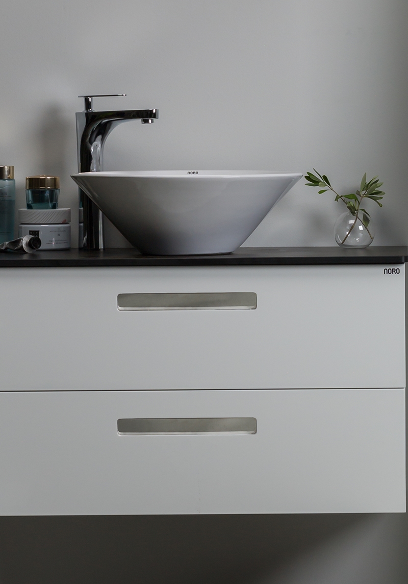 1257 Вставка Для Ручки Relounge 1200 Хром, 2 Упаковки Noro  Хром  - Вид №1