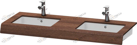 DS829C05353 DuraStyle Консоль Каштан темный, декор Duravit