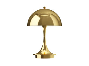 Аккумуляторная металлическая светодиодная настольная лампа