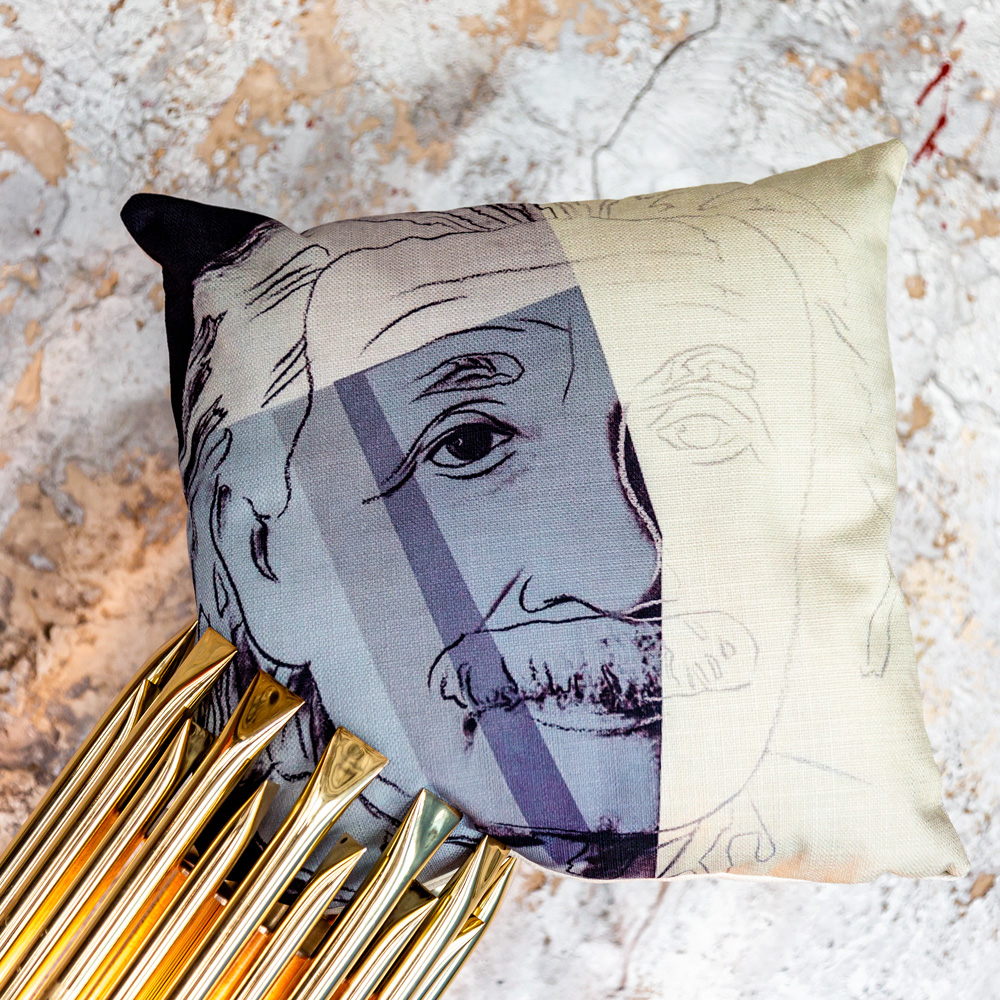 4314229 Арт-подушка «Эйнштейн» Object Desire  - Вид №1