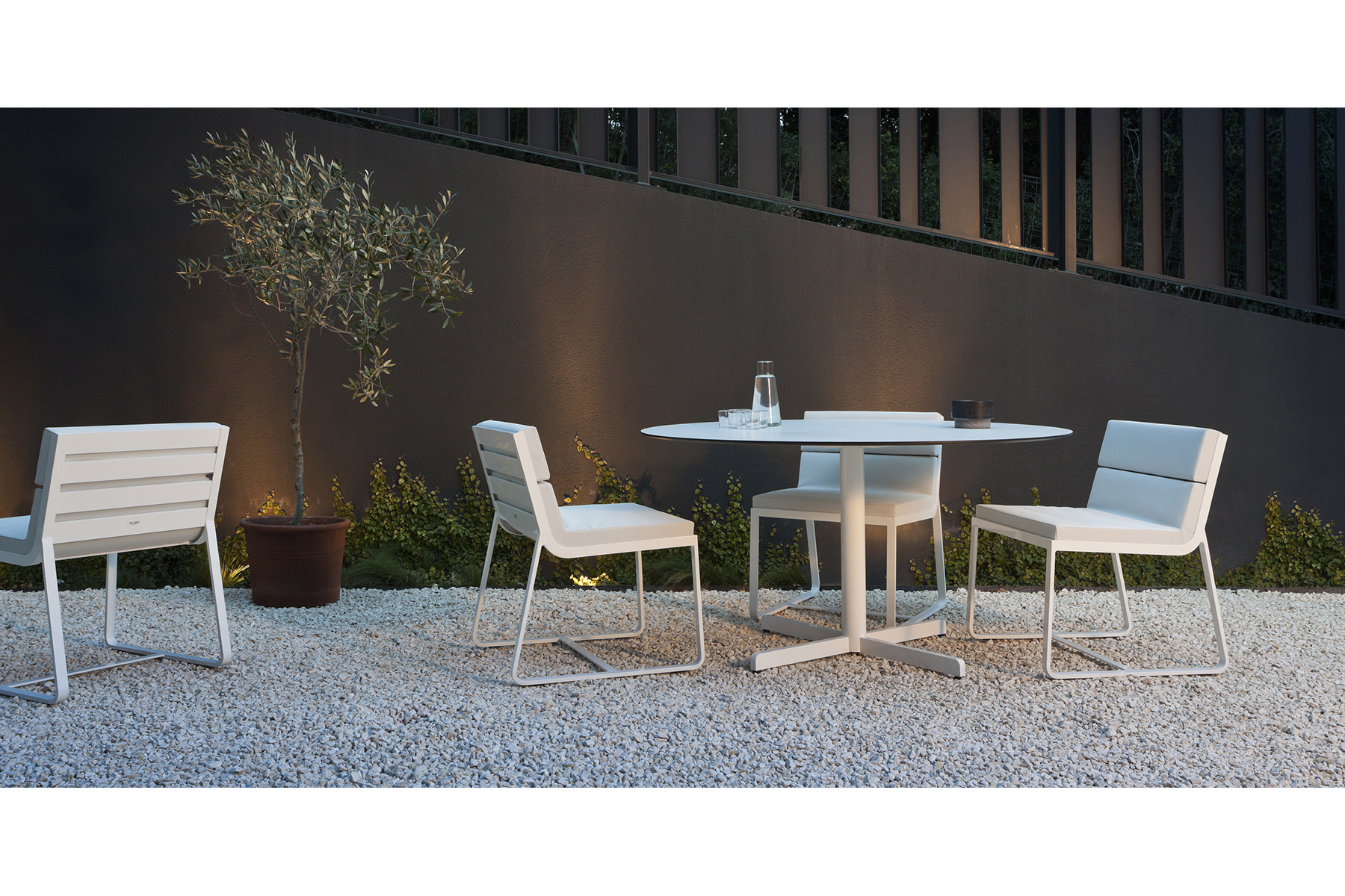 Sit Стол на центральной ножке ø120x74 Bivaq sun-id-1986082 - Вид №1