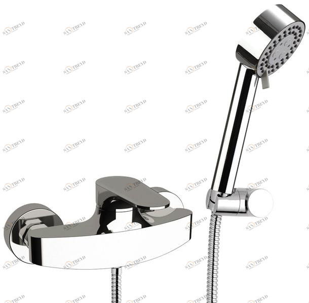 Remer Rubinetterie Смеситель для душа, однорычажный, с ручным душем Class line L 39