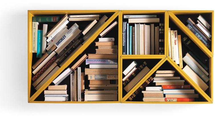 Lago Модульный стенной книжный шкаф Tangram sun-id-1398283 - Вид №6