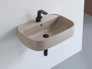 Керамическая квадратная столешница или подвесная раковина