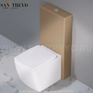 C301132 Компакт унитаз с бачком Желтый A. e T. Italia WALL Италия