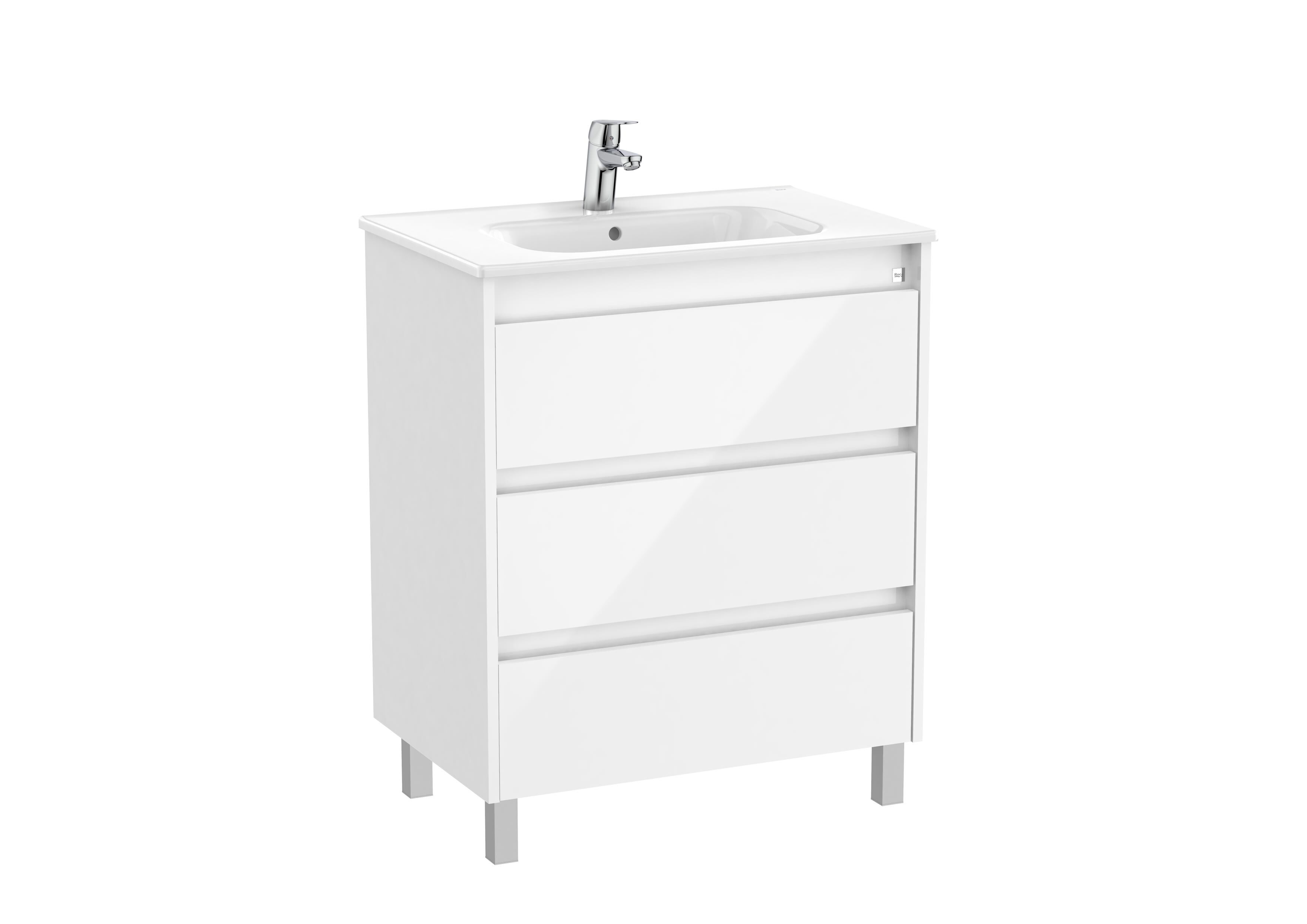 Деревянный напольный умывальник со встроенной раковиной Roca Tenet ARCH-00018292 - Вид №5