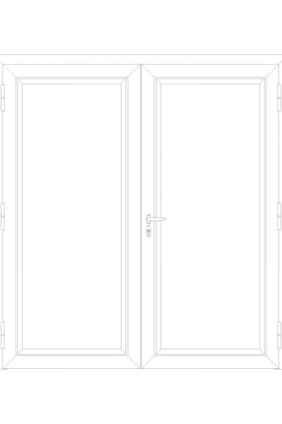 Алюминиевая входная дверь со стеклянными панелями NURITH IMPERO ARCH-00072669 - Вид №4