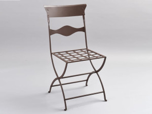 Садовый стул из нержавеющей стали