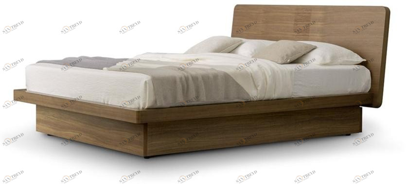 ZANETTE Двуспальная кровать из орехового дерева sun-id-1428419