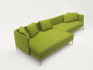 Paola Lenti Съемный тканевый диван с шезлонгом