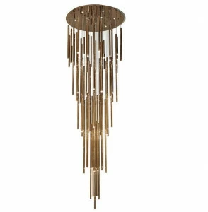 Подвесной светодиодный светильник Newport 15458/S NEWPORT 15400 276307 Золотой