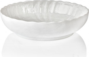 89201 Meissen Салатник 21,5см "Лебединый сервиз" (белый рельеф) Фарфор