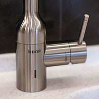 SКN-O3-02-SN Смеситель-озонатор Kona Ozone со встроенным краном для питьевой воды, высокий излив Konaozone  - Вид №9