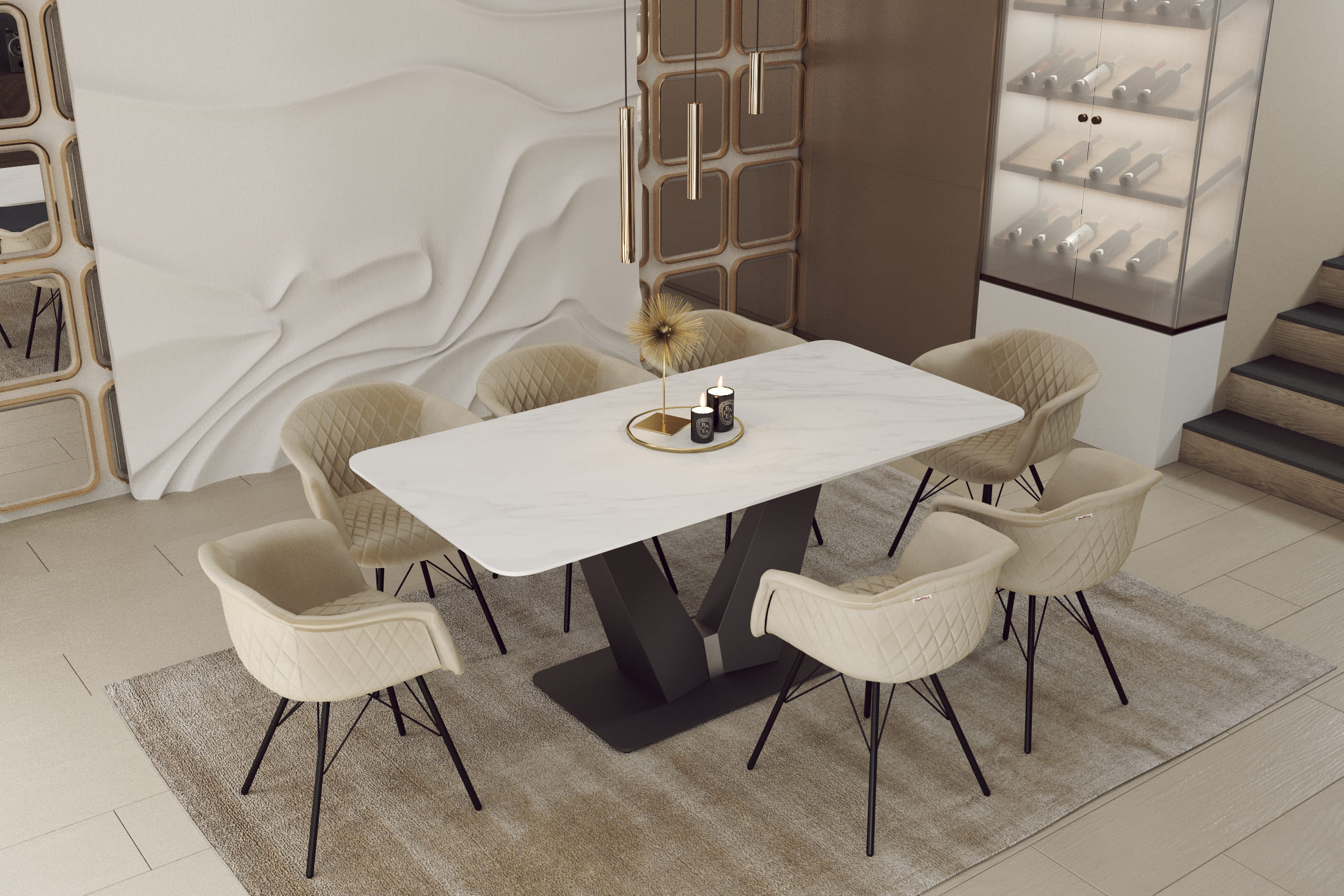 Обеденная группа SHT-DS300 Santreyd  - Вид №1