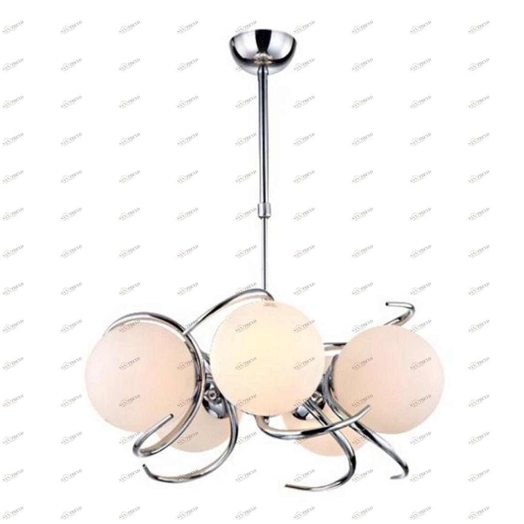 Подвесная люстра Omnilux Dalmine OML-64107-05 белая OMNILUX DALMINE 279941 Белый 