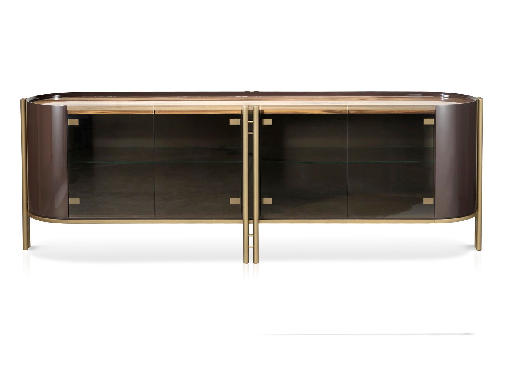 Шкаф из дерева и стекла с распашными дверями Bizzotto Italia Atmosphera ARCH-00117959 - Вид №8