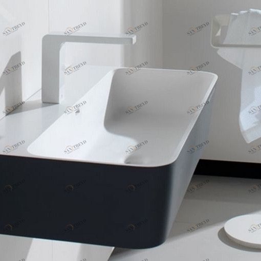 S502200015 Подвесная раковина настенная овальная SYSTEMPOOL  белая 