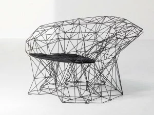 La Cividina Стальное кресло с подлокотниками Filinea