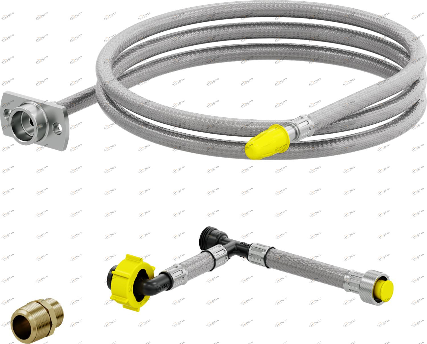 Системная техника  Prevista Dry  Принадлежности для унитазов-биде VIEGA 787 707 Модель 8570.63 Santreyd 