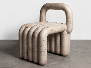 Мраморное кресло