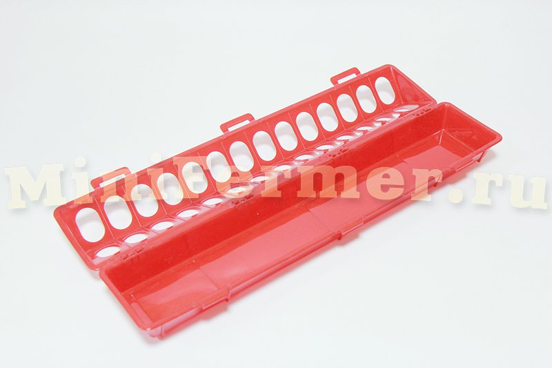 2354 Кормушка лотковая пластиковая с отверстиями 50 см LAB.Space  - Вид №4