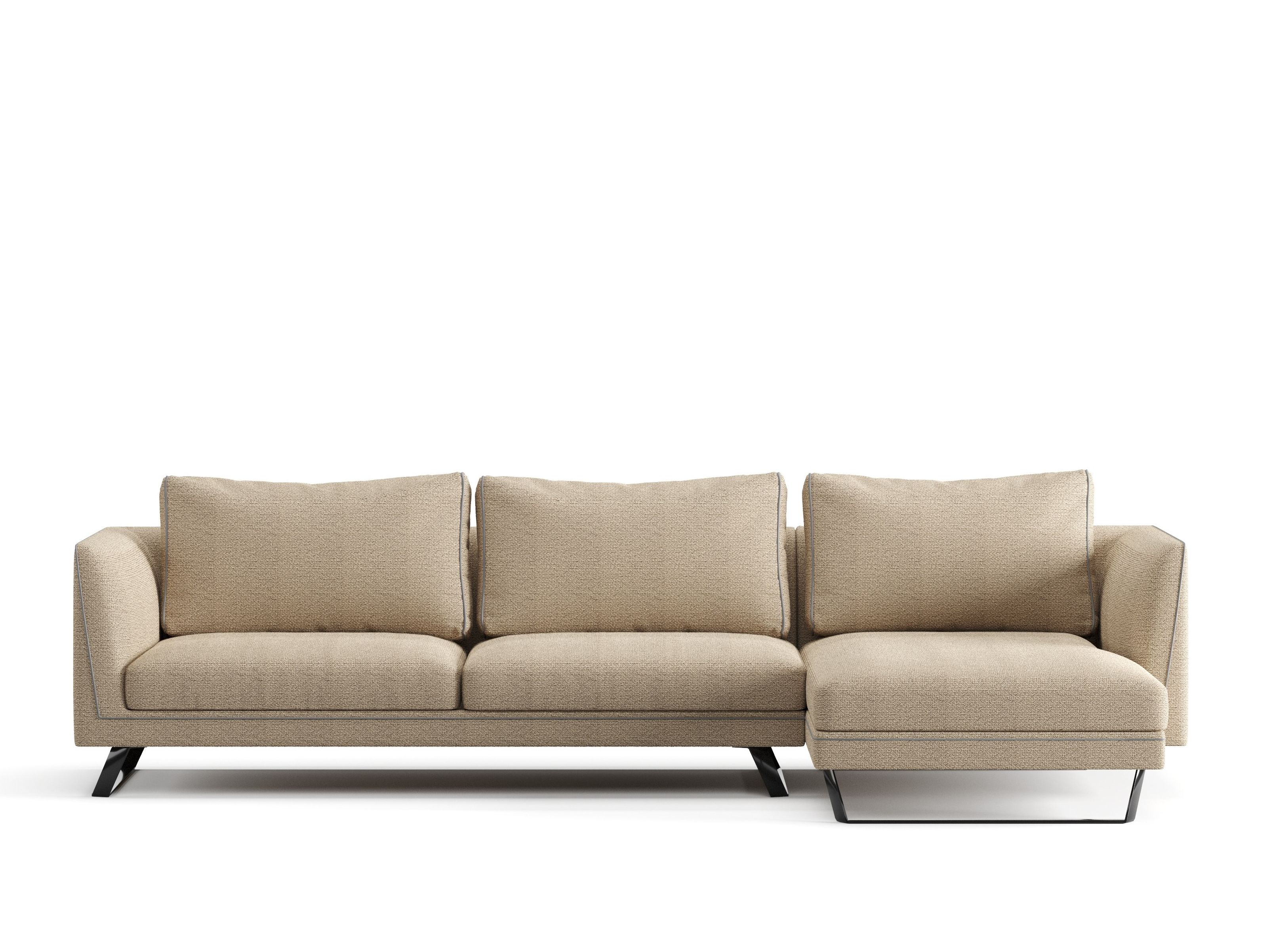 Тканевый диван с полуостровом Ersa LELA ARCH-00130247 - Вид №1