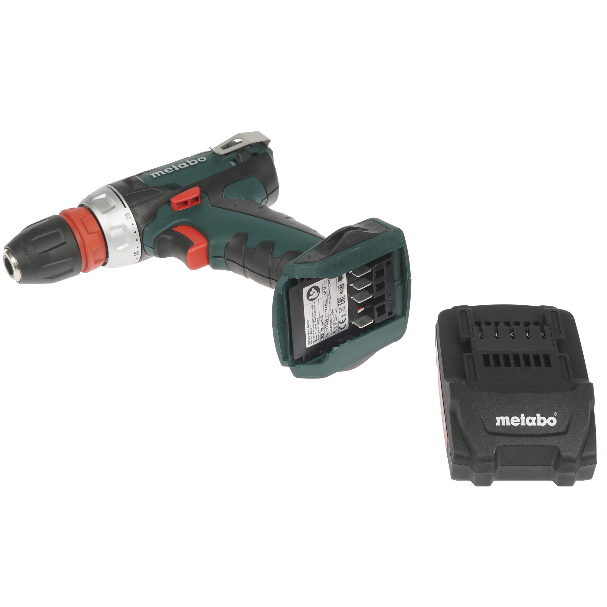 Дрель-шуруповерт Metabo BS 18 Quick CAS 18V 1153474 STDN-0134020 - Вид №4