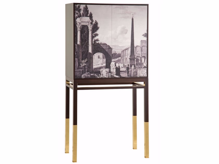 Шкаф из МДФ Deco с распашными дверцами ROCHE BOBOIS Christian Lacroix Maison ARCH-00087879