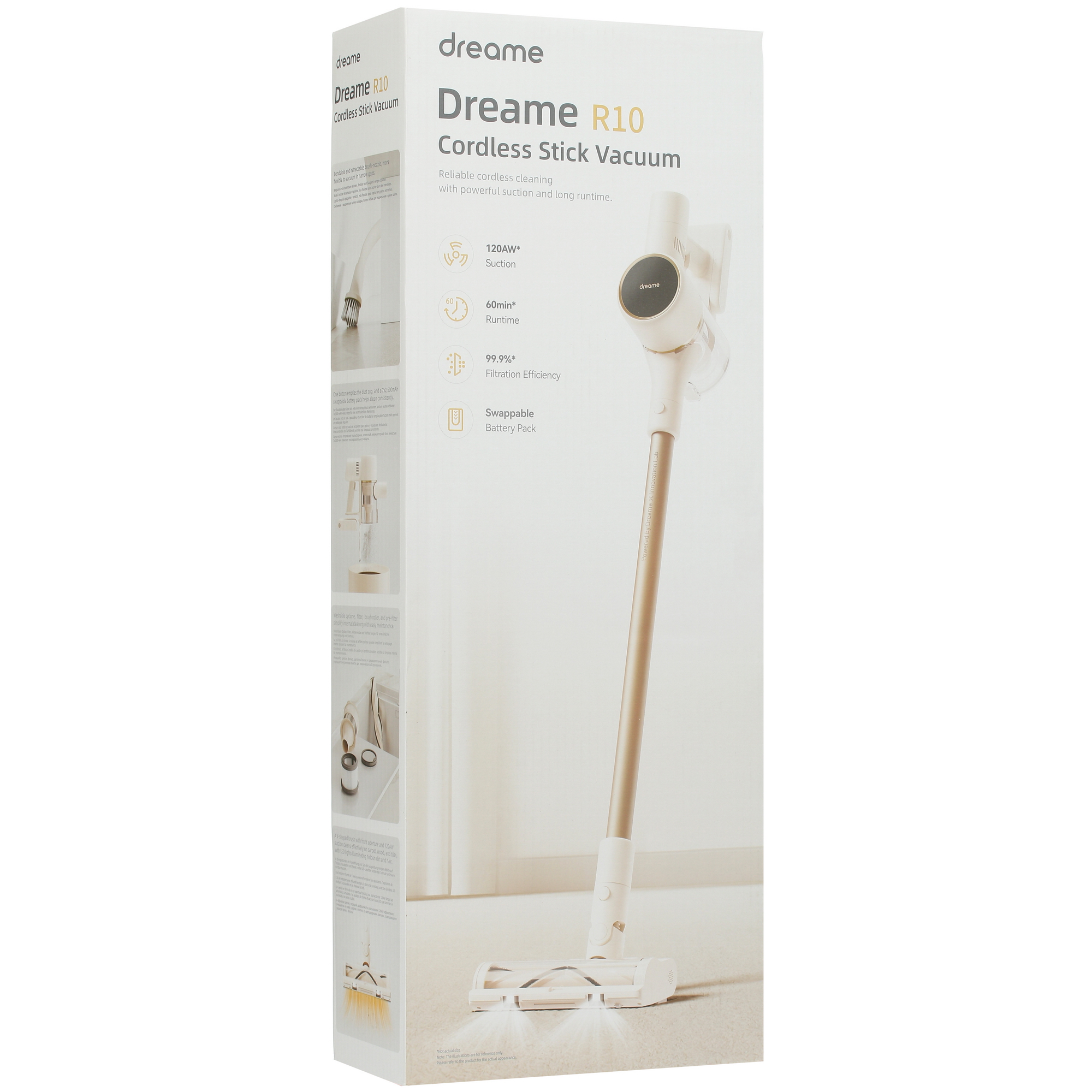 5415790 Пылесос  вертикальный  Dreame R10  бежевый STDN-0150025 - Вид №10