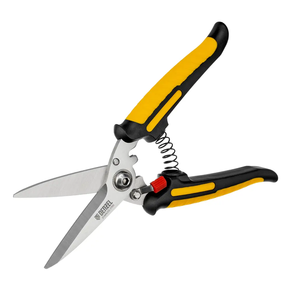 Ножницы по металлу прямой рез Denzel 78319 до 1 мм 200 мм STLM-2048809