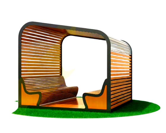 14424 ТЕРРА Relax 01, беседка парковая LAB.Space 
