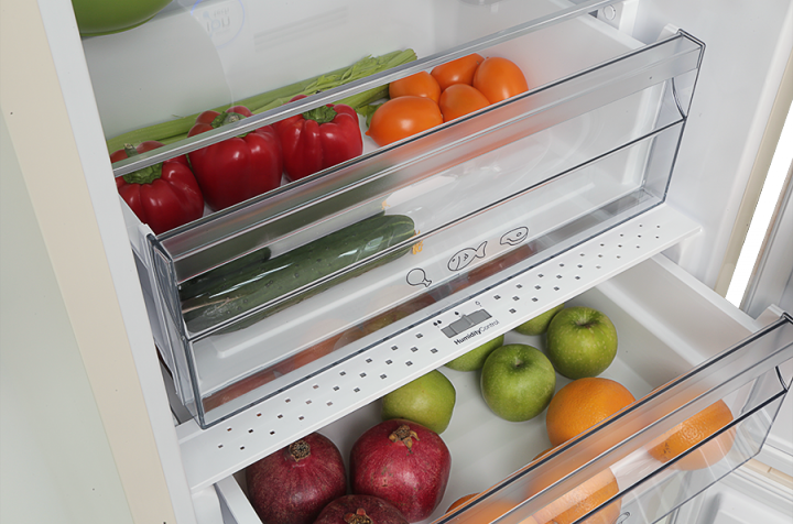 9245493 Холодильник с морозильником   Schaub Lorenz SLU S379X4E бежевый STDN-0092258 - Вид №11