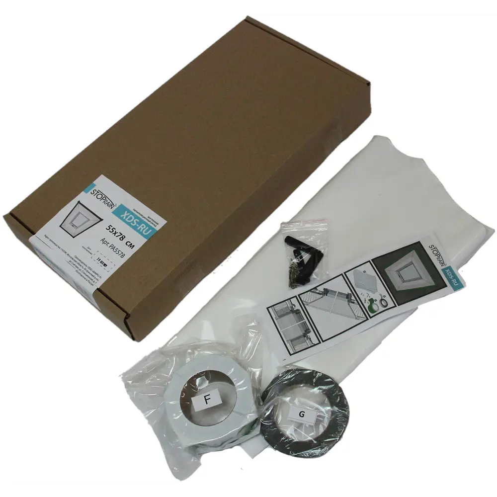 Оклад для окна пароизоляционный XDS-RU 94x140 см внутренний белый Fakro STLM-2031659