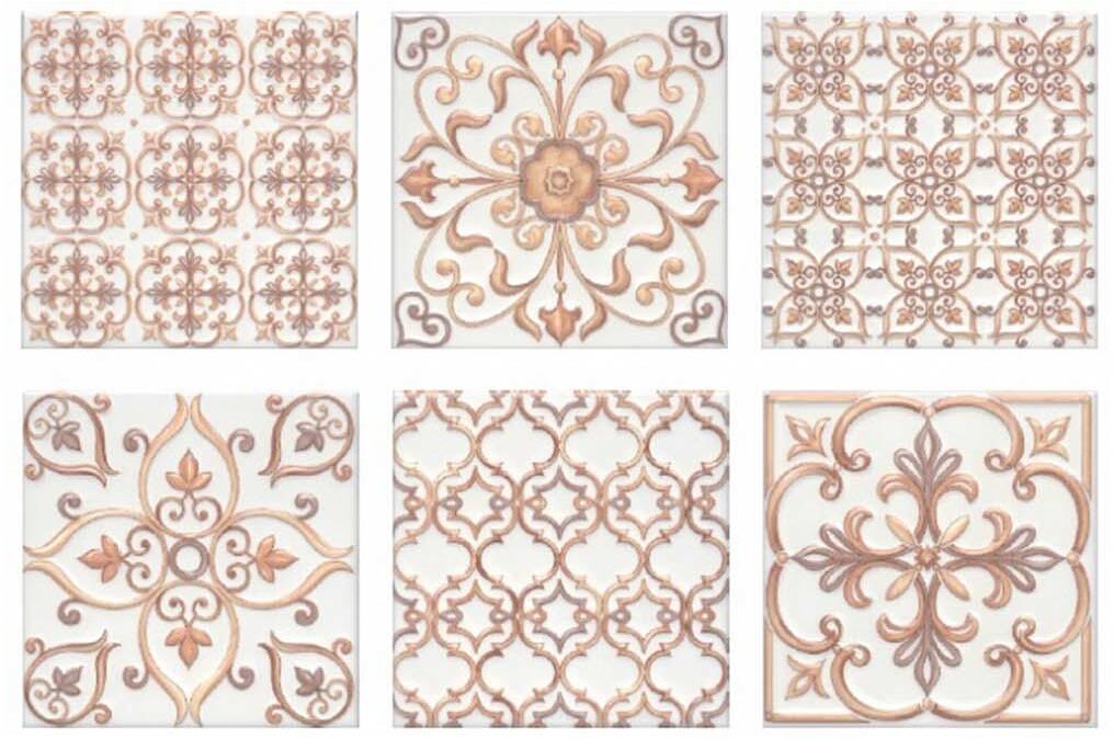 90302202 Керамическая плитка Суррей 5229 20х20см цвет белый STLM-0175352 KERAMA MARAZZI